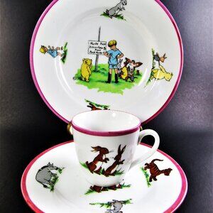BAVARIA SCHUMANN CHILD'S DINER PLATE SSET